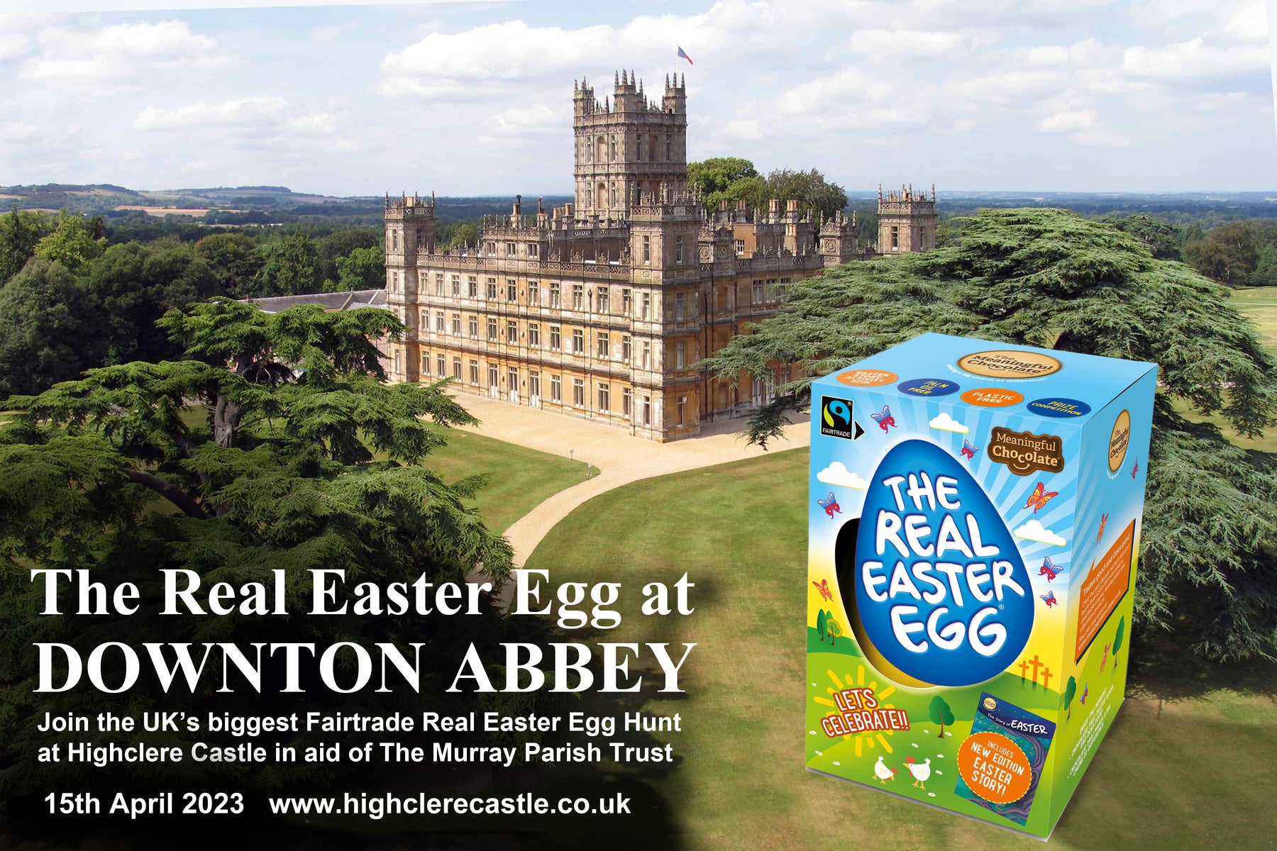 Help us provide eggs for the 'Downton Abbey' Easter Egg hunt through a mission donation