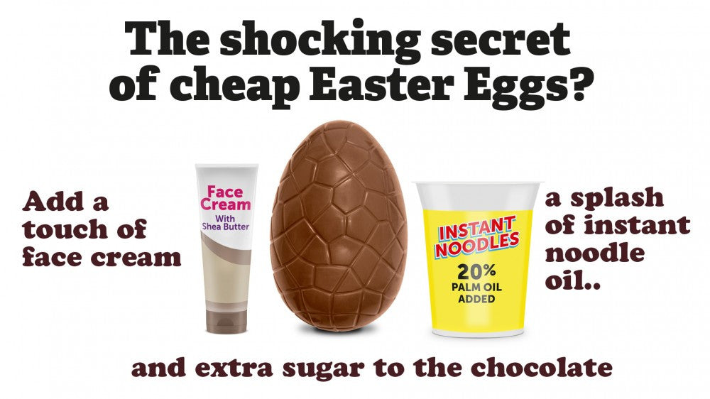 The secret of cheap Easter Eggs