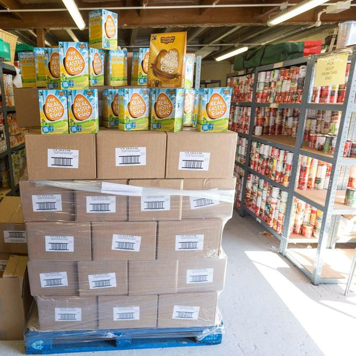 Sponsor a pallet of eggs for a food bank