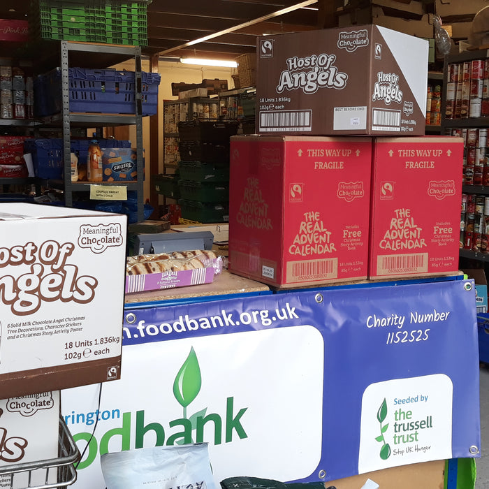 Hundreds of donations to food banks