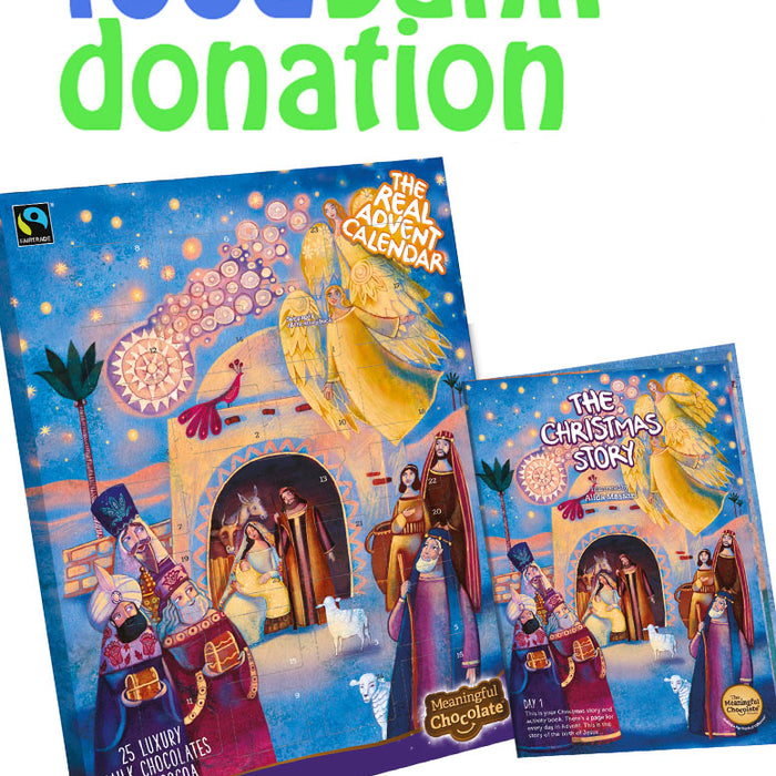 Donate a Real Advent Calendar to a Food Bank