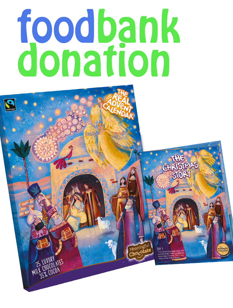 Donate a Real Advent Calendar to a Food Bank