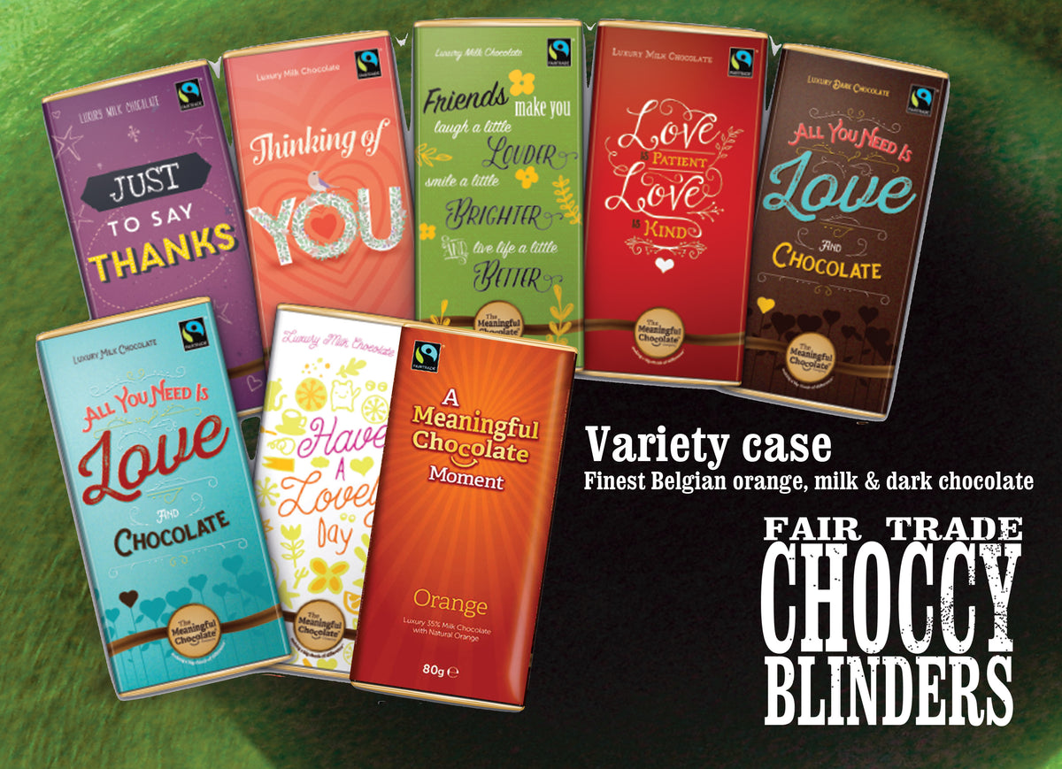 Sentiments Bars — Meaningful Chocolate