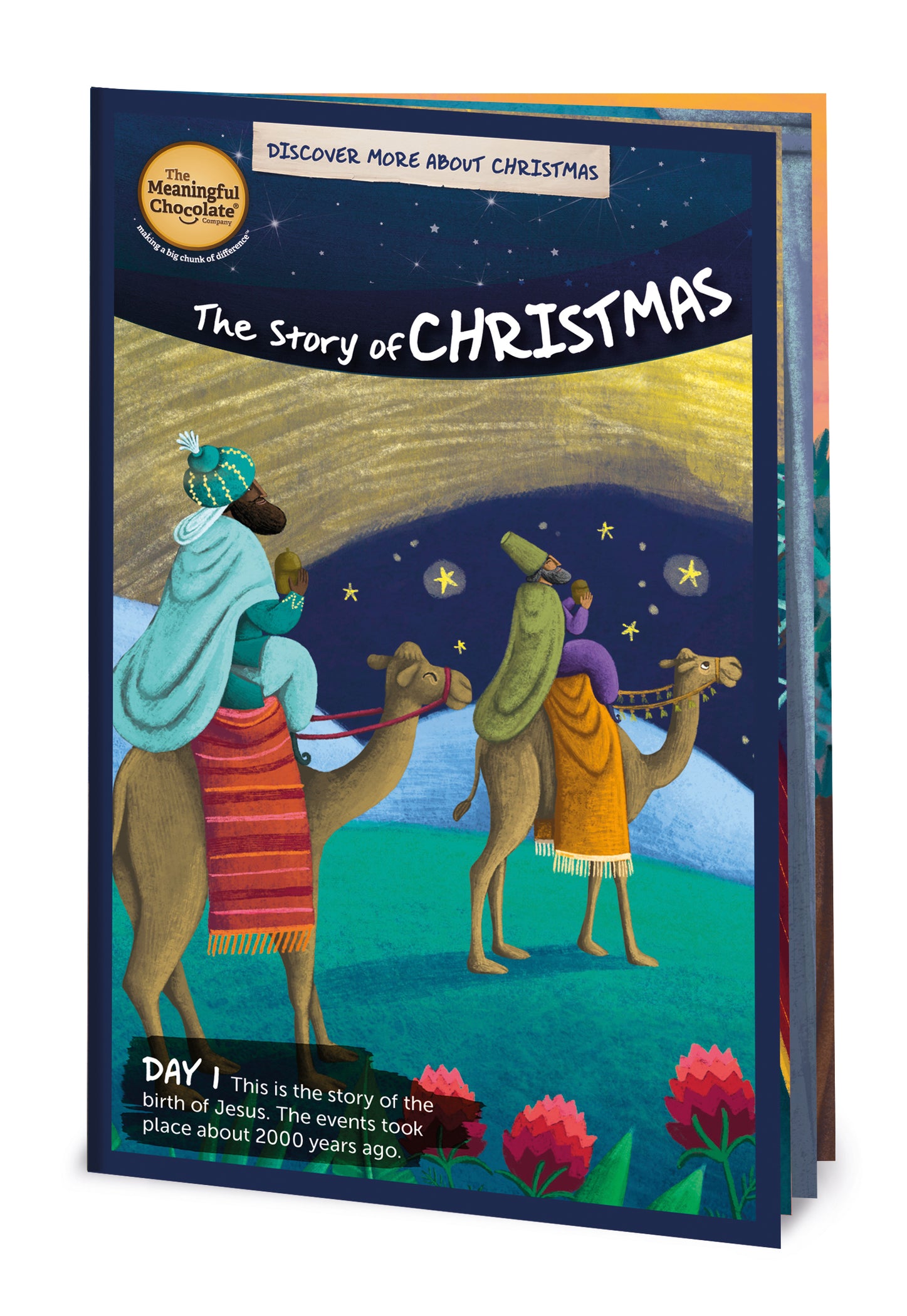 Real Advent Calendar SINGLE (£4.50 per calendar) — Meaningful Chocolate