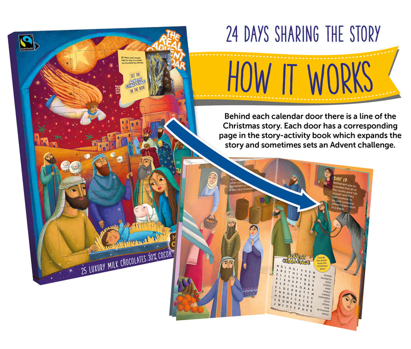 Real Advent Calendar (Sponsor small pallet to a food bank)