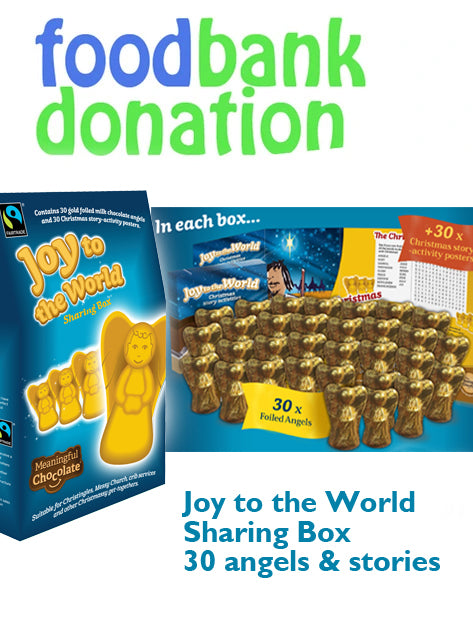 Joy to the World - Sharing Box (Donation to a food bank)