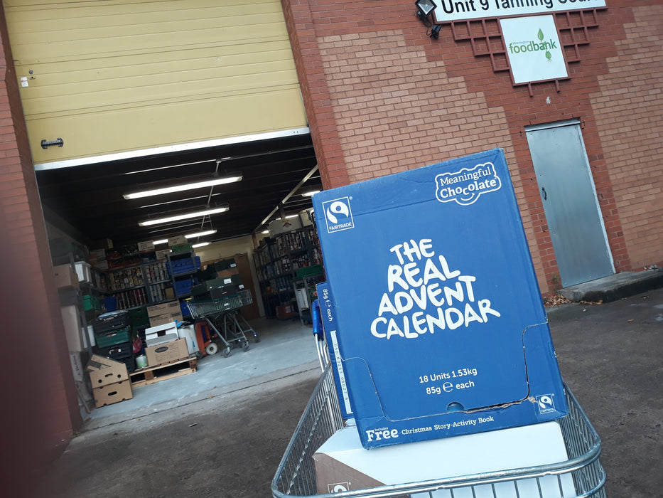Real Advent Calendar (Sponsor small pallet to a food bank)