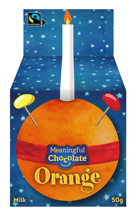 Chocolate Orange Christingle (single)