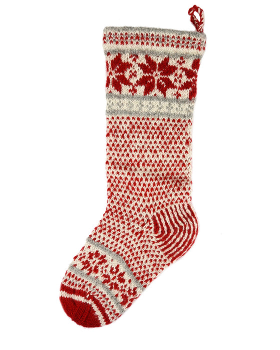 Fair Trade Christmas Stocking unfilled